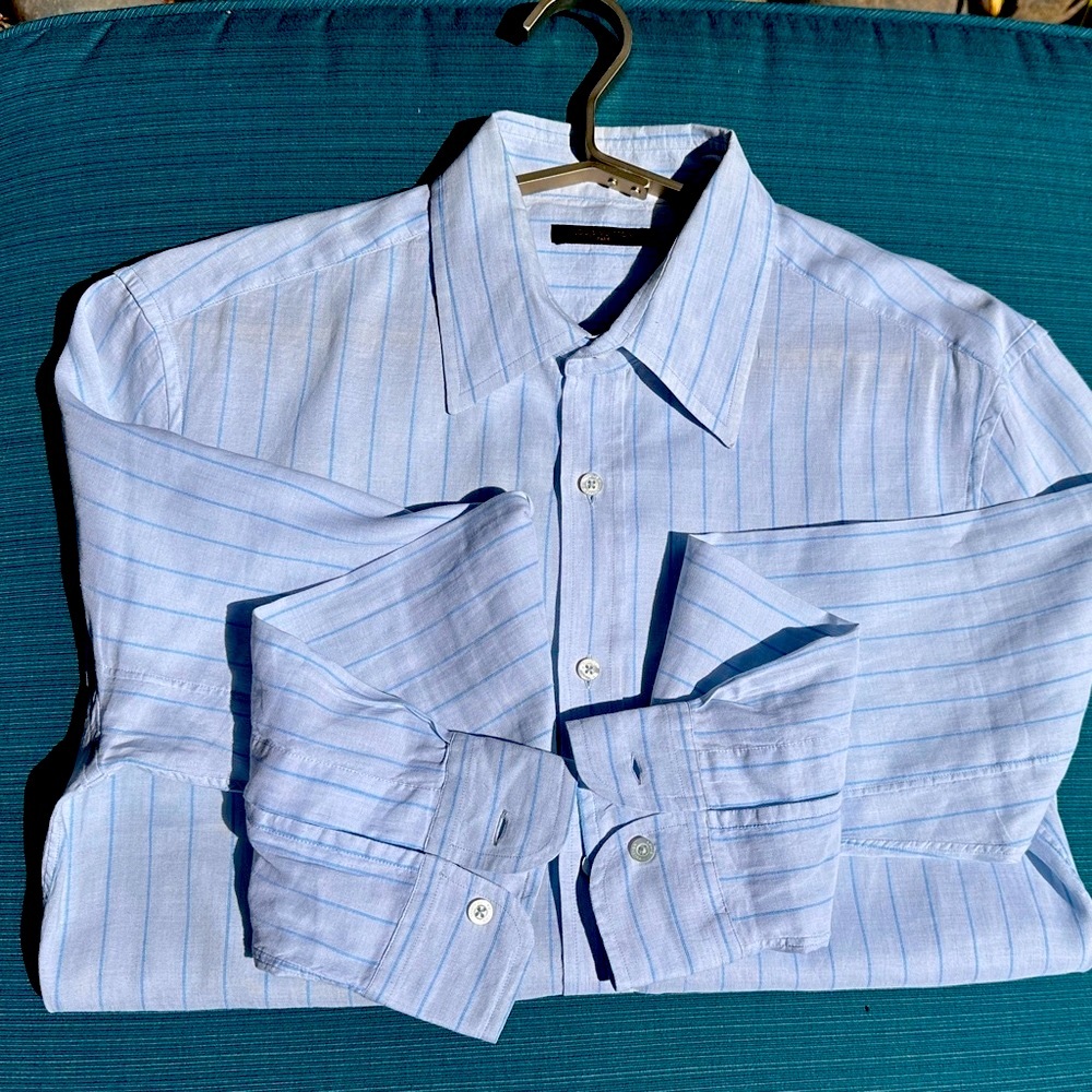 Louis Vuitton classic Blue Striped Shirt